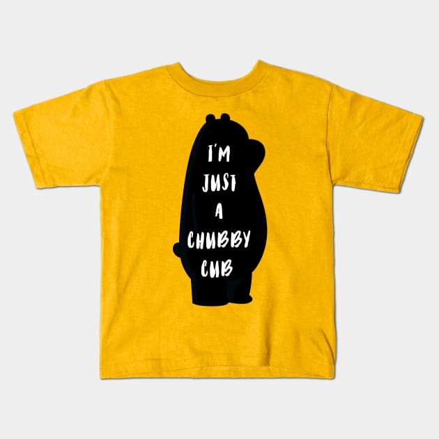 Chubby Cub Kids T-Shirt by JasonLloyd